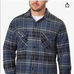 Freedom Foundry Shirts Freedom Foundry Mens Plaid Fleece Jacket Poshmark